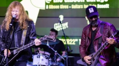MEGADETH’s DAVE MUSTAINE Performs At ‘Rock To Remember’ Concert In Nashville: Photos