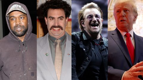 Watch Borat roast Kanye West, Donald Trump and U2 at Kennedy Center Honors event