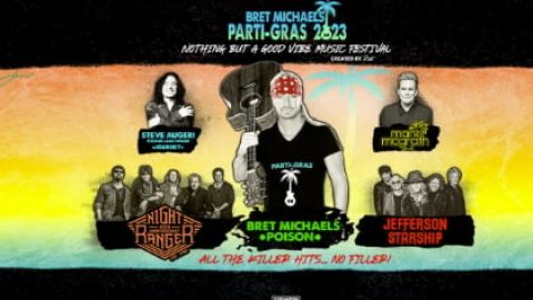 BRET MICHAELS Announces Details Of ‘Parti-Gras’ Summer 2023 Tour With NIGHT RANGER And JEFFERSON STARSHIP