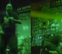 THE EXPLOITED Frontman WATTIE BUCHAN Collapses On Stage In Colombia After Suffering Suspected Heart Attack